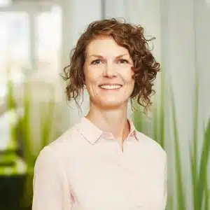 Medarbetare Viveka som jobbar på patentbyrån Hansson Thyresson