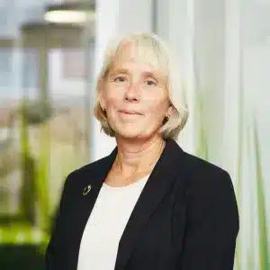 Medarbetare Wenche som jobbar på patentbyrån Hansson Thyresson